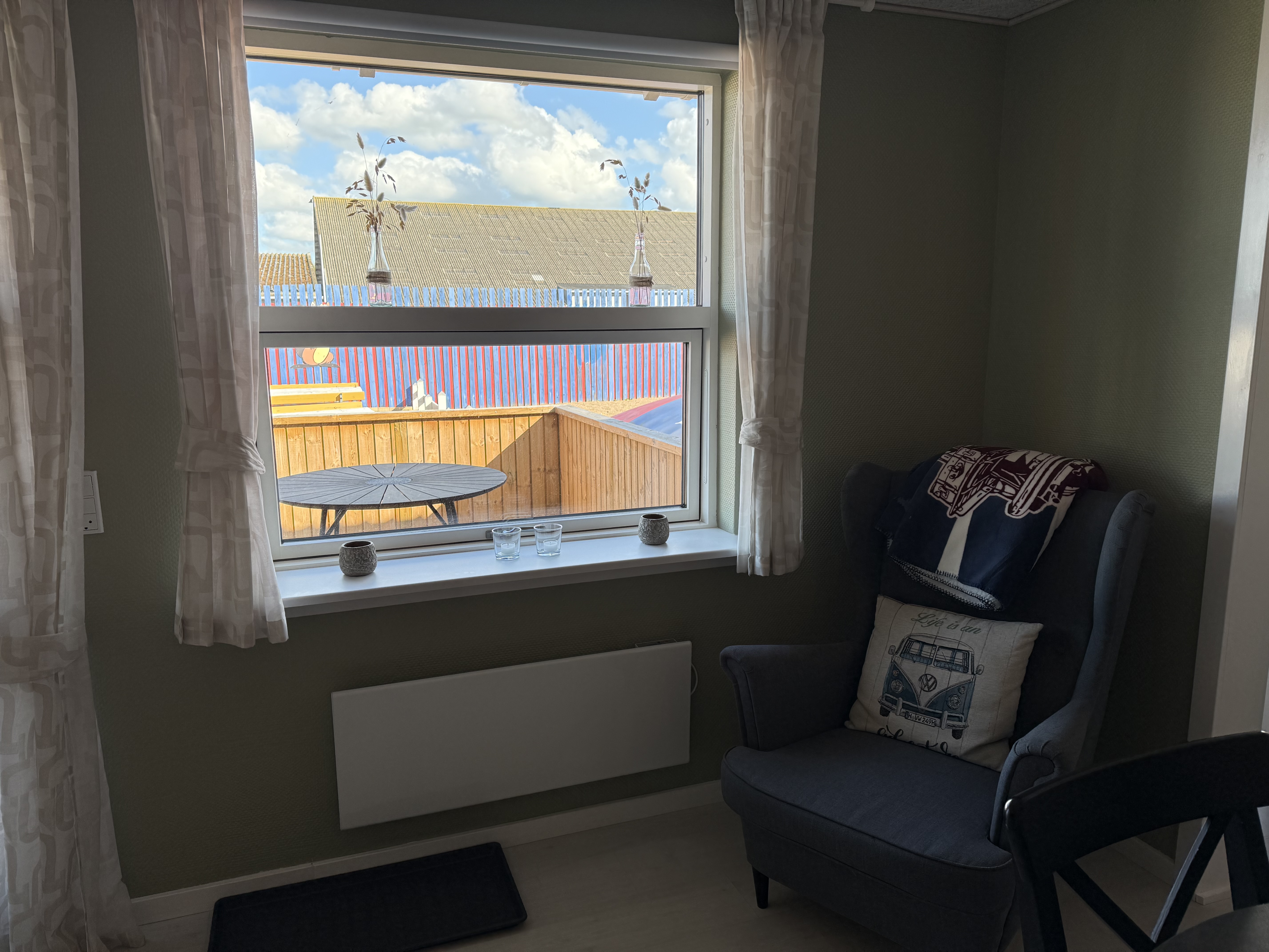 Ferienwohnung – Wohnzimmer